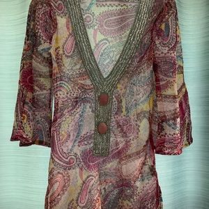 Bathing suit coverup.